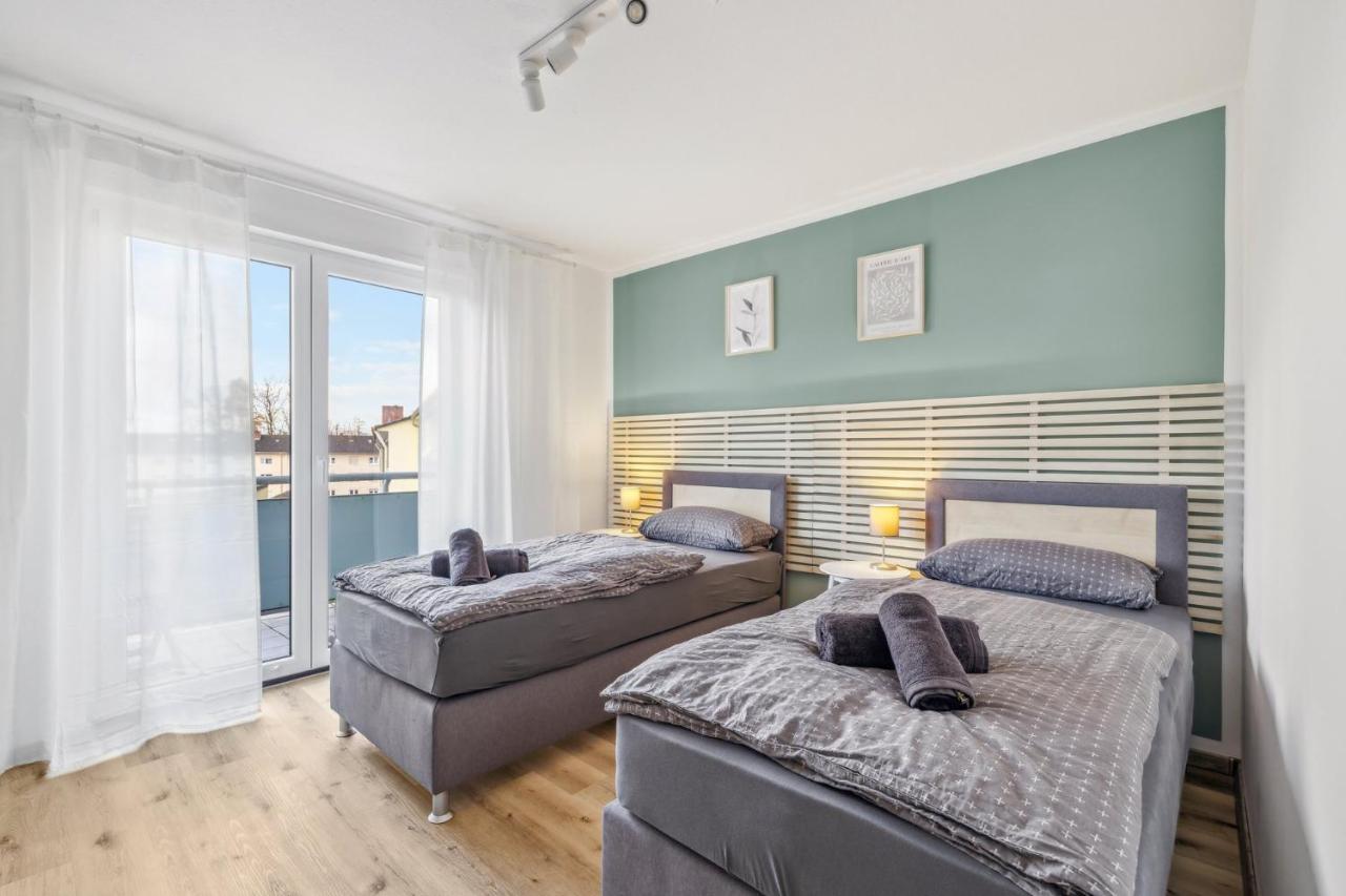 カイザースラウテルンAmalfi A02 - 2 Zi Fuer 4P - Balkon, Smart Tv, Boxspringbettアパートメント エクステリア 写真